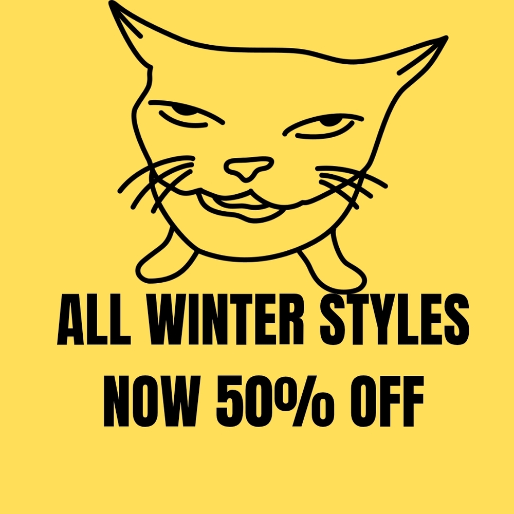 Graphic Yellow Cat Print Tee — Bold Black Text